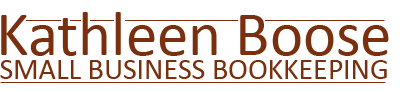 Kathleen Boose Small Business Bookkeeping